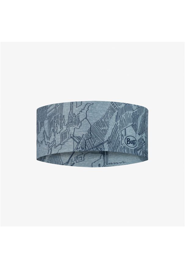 Buff - Opaska BUFF COOLNET UV® WIDE HEADBAND LAVEN MIST. Kolor: niebieski