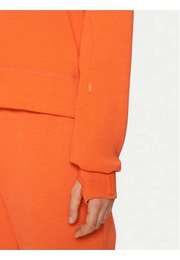 Lacoste Bluza SF0281 Pomarańczowy Relaxed Fit. Kolor: pomarańczowy. Materiał: bawełna