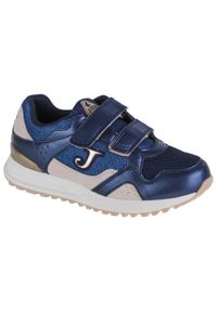 Buty sportowe Sneakersy dziewczęce, Joma 6100 Jr 2213. Kolor: niebieski. Sport: turystyka piesza