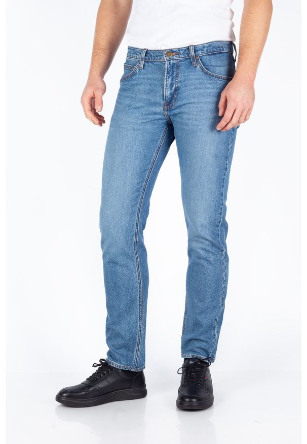 Lee - LEE MĘSKIE SPODNIE JEANSOWE LEE DAREN ZIP FLY WOODLAND 112356557