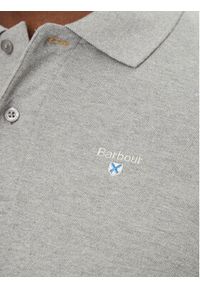 Barbour Polo Original Sports MML0358GY52 Szary Tailored Fit. Typ kołnierza: polo. Kolor: szary. Materiał: bawełna