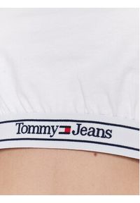 Tommy Jeans T-Shirt DW0DW15167 Biały Cropped Fit. Kolor: biały. Materiał: bawełna #4