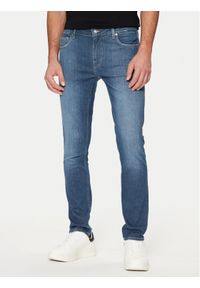 Guess Jeansy M5RAN1 D5KS1 Niebieski Skinny Fit. Kolor: niebieski