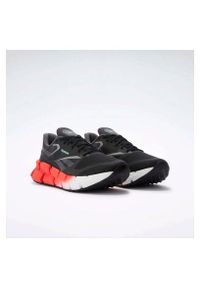 Buty do biegania męskie Reebok Floatzig. Kolor: żółty, czarny, pomarańczowy, wielokolorowy. Materiał: materiał, syntetyk. Szerokość cholewki: normalna. Sport: bieganie #2