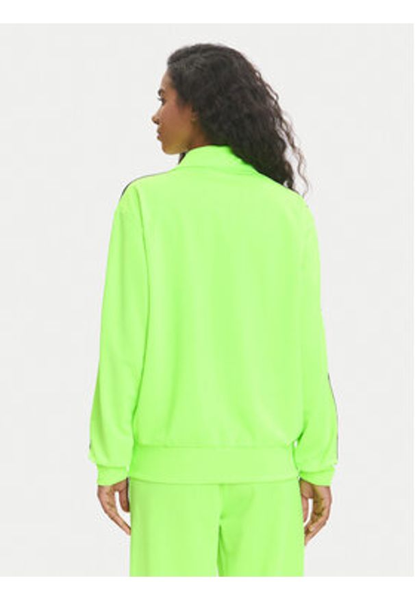 Adidas - adidas Bluza adicolor Classic Firebird JX7859 Zielony Loose Fit. Kolor: zielony. Materiał: syntetyk