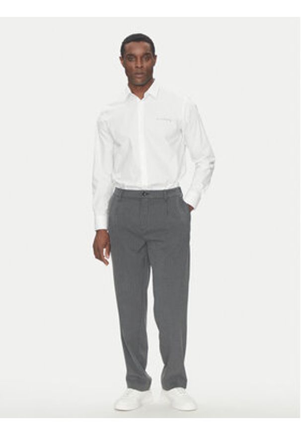 Richmond X Koszula UMP25340CA Biały Regular Fit. Kolor: biały. Materiał: bawełna