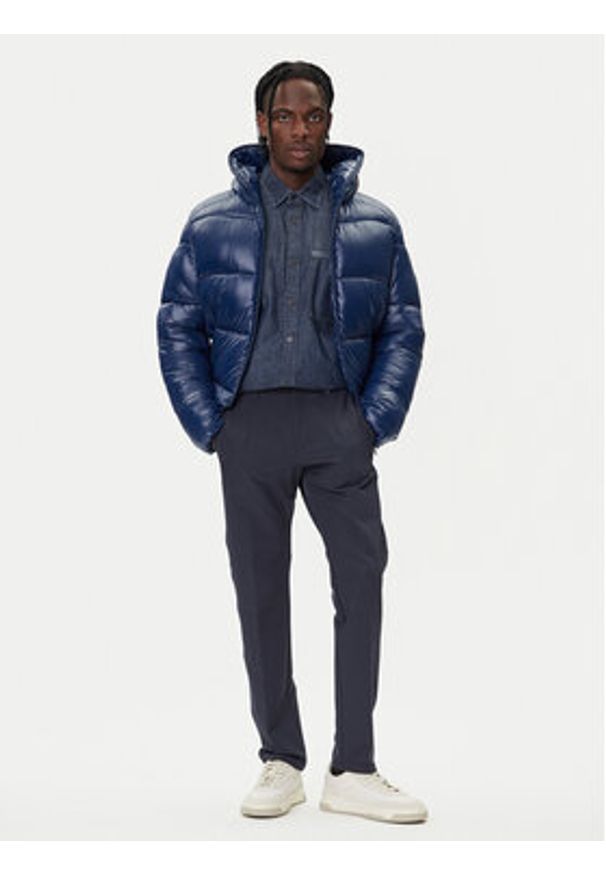 Save The Duck Kurtka zimowa D31280M LOVE21 Niebieski Regular Fit. Kolor: niebieski. Materiał: syntetyk. Sezon: zima