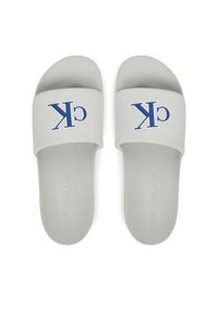 Calvin Klein Jeans Klapki Slide Jelly Mono Pu YM0YM01281 Szary. Kolor: szary #6