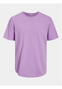 Jack & Jones - Jack&Jones T-Shirt Basher 12182498 Fioletowy Regular Fit. Kolor: fioletowy. Materiał: bawełna #3