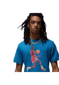 T-shirt Męski Nike Jordan Flight Essentials Tee Legend. Kolor: niebieski. Sport: fitness