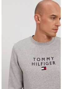 TOMMY HILFIGER - Tommy Hilfiger - Bluza. Okazja: na co dzień. Kolor: szary. Wzór: aplikacja. Styl: casual #5