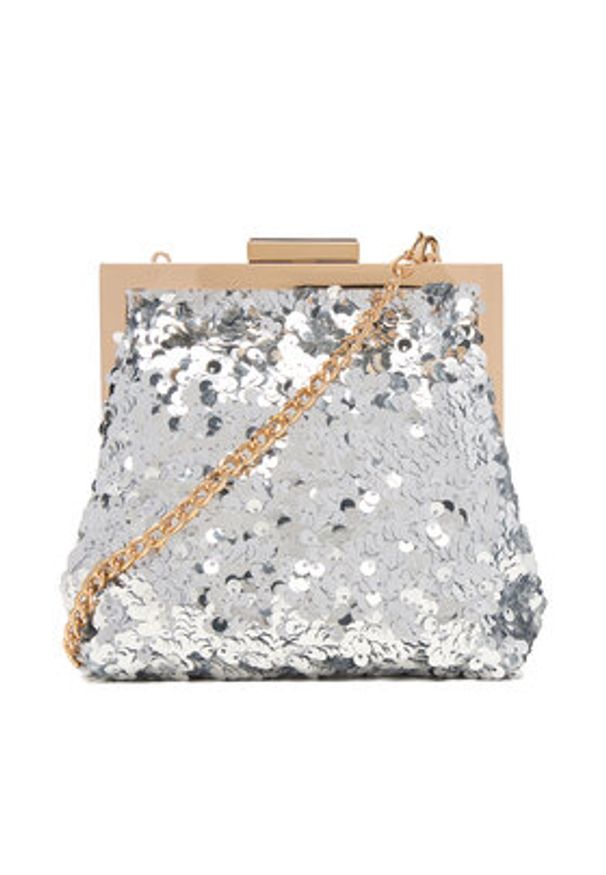 Love Moschino - LOVE MOSCHINO Torebka JC4146PP0NKK190A Srebrny. Kolor: srebrny