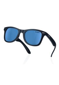 Okulary przeciwsłoneczne z polaryzacją unisex OPC Santa Cruz Kat.3 + etui. Kolor: czarny, niebieski, wielokolorowy