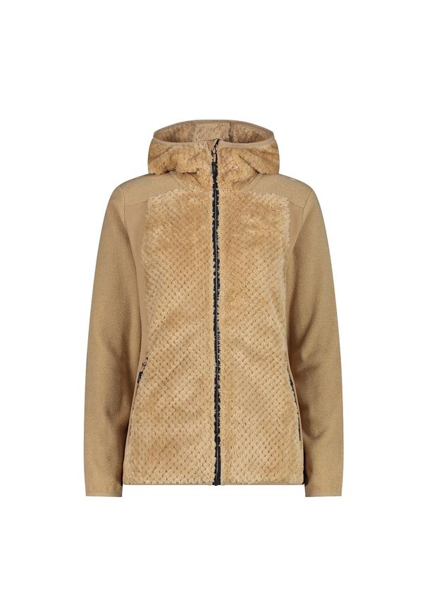 Bluza damska turystyczna CMP 34P3076. Kolor: biały. Styl: sportowy. Sport: turystyka piesza