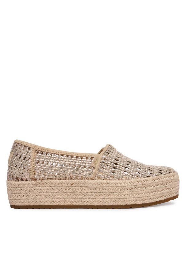 Espadryle Toms. Kolor: złoty