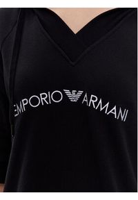 Emporio Armani Underwear Sukienka dzianinowa 164677 3R268 00020 Czarny Regular Fit. Kolor: czarny. Materiał: syntetyk, bawełna