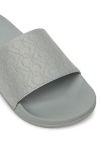 Calvin Klein Klapki Pool Slide - Jacq HW0HW02420 Szary. Kolor: szary. Materiał: materiał #5