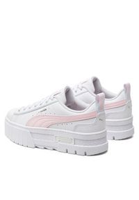 Puma Sneakersy Mayze Lth Piping Jr 396664-02 Biały. Kolor: biały