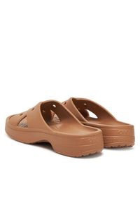 Crocs Klapki Cross Strap 210840 Brązowy. Kolor: brązowy #4