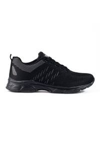 SHELOVET Damskie czarne tekstylne buty sportowe Dk. Kolor: czarny #5