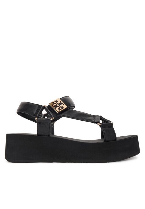 Sandały Tory Burch. Kolor: czarny. Obcas: na platformie