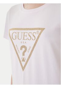 Guess T-Shirt W4RI69 J1314 Różowy Regular Fit. Kolor: różowy. Materiał: bawełna #3