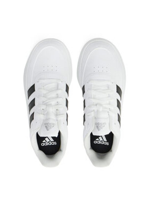 Adidas - adidas Sneakersy Breaknet 2.0 HP9445 Biały. Kolor: biały. Materiał: skóra