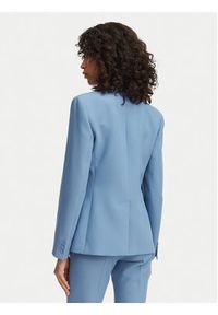 Weekend Max Mara Marynarka Uva 2615041061 Błękitny Slim Fit. Kolor: niebieski. Materiał: syntetyk #3