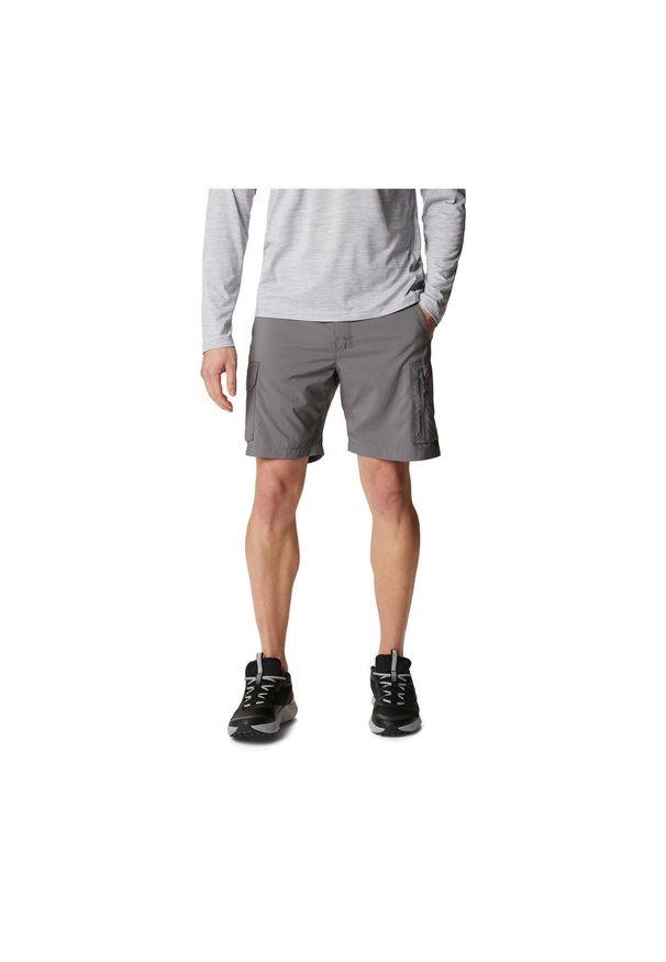 columbia - Spodenki trekkingowe męskie Columbia Silver Ridge Utility Cargo. Kolor: szary. Sport: turystyka piesza