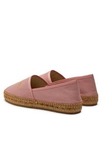 Love Moschino - LOVE MOSCHINO Espadryle JA10572G0IJP5609 Różowy. Kolor: różowy. Materiał: materiał