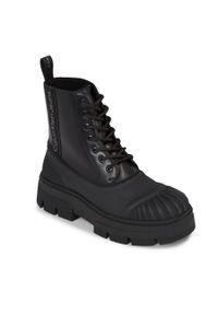 Trzewiki Calvin Klein Jeans Chunky Combat Lace Up Boot YM0YM00814 Triple Black 0GT. Kolor: czarny #1