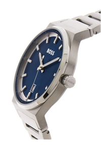 BOSS Zegarek Candor 1514076 Srebrny. Kolor: srebrny #6