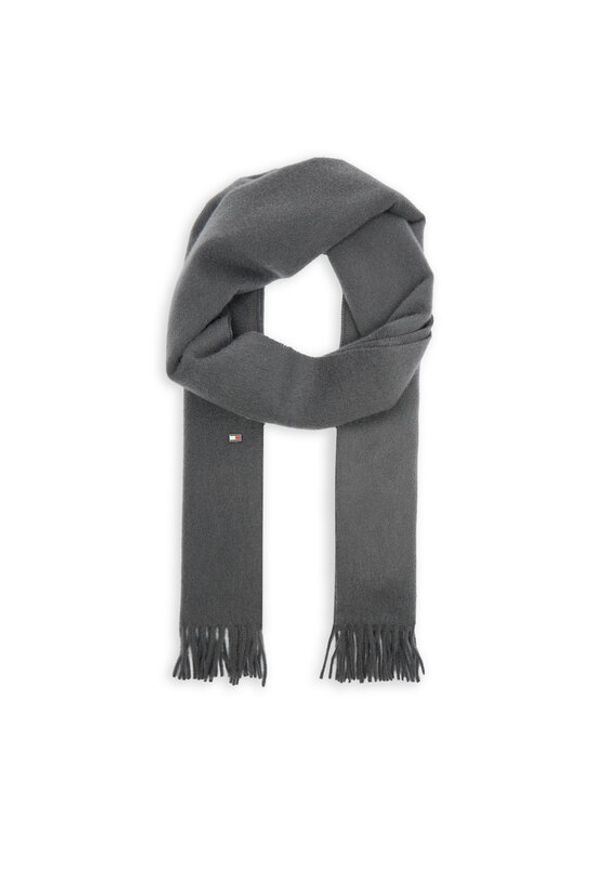 TOMMY HILFIGER - Tommy Hilfiger Szalik AM0AM12841 Szary. Kolor: szary. Materiał: kaszmir