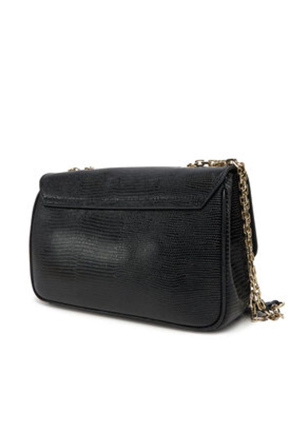 Patrizia Pepe Torebka 8B0228/L137 Czarny. Kolor: czarny. Materiał: skórzane