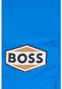 BOSS szorty kąpielowe kolor niebieski. Kolor: niebieski #3