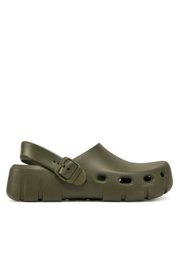 Birkenstock Klapki Birki-Flow EVA 1028741 Khaki. Kolor: brązowy. Materiał: syntetyk
