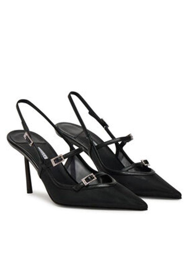 LE SILLA - Le Silla Szpilki 4293D080BXPPNEM Czarny. Kolor: czarny. Materiał: materiał. Obcas: na szpilce