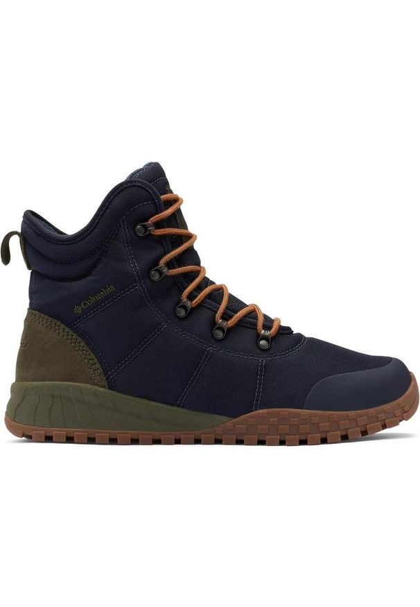 columbia - Buty Sneakersy Męskie Columbia Fairbanks Waterproof. Kolor: niebieski. Technologia: Omni-Heat (Columbia). Sezon: zima