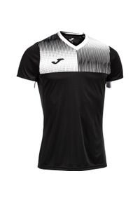 Koszulka piłkarska męska Joma Eco Supernova treningowa szybkoschnąca oddychająca. Kolor: czarny, biały, wielokolorowy. Sport: piłka nożna