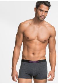 bonprix - Bokserki o dopasowanym fasonie z bawełną (7 par). Kolor: szary. Materiał: bawełna #1