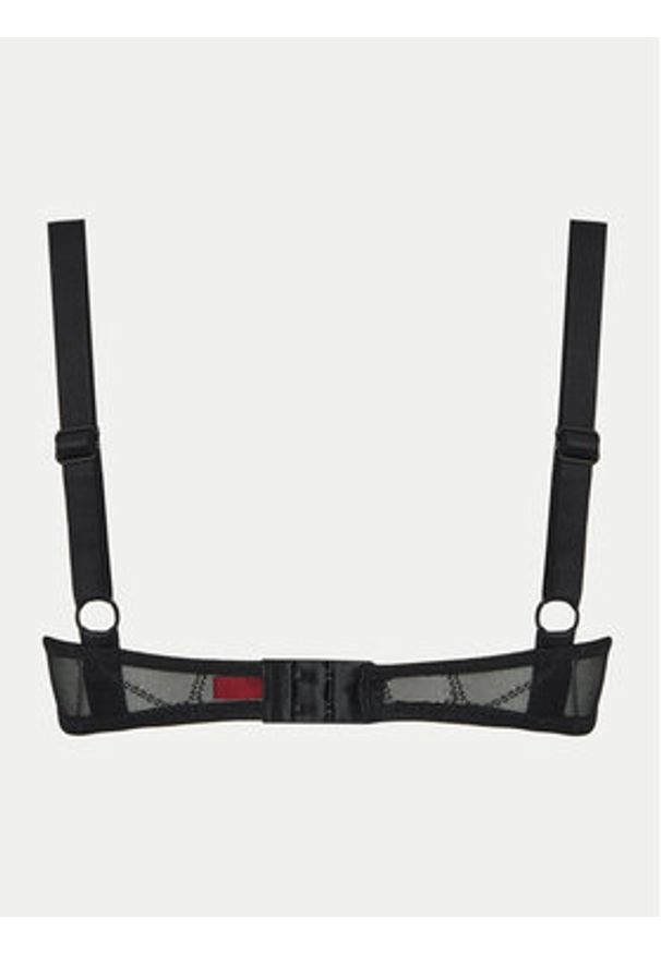 Hugo Biustonosz z fiszbiną 50527186 Czarny. Kolor: czarny. Materiał: syntetyk