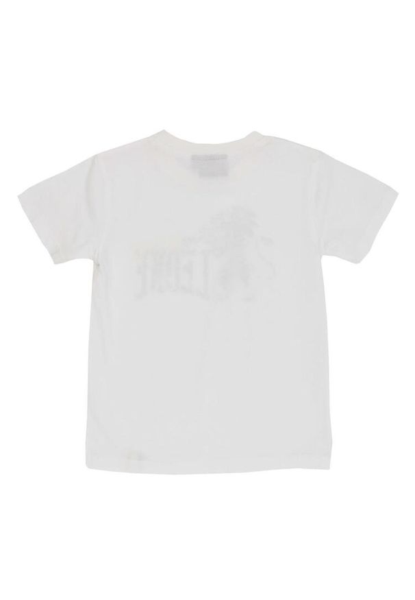 LEONE 1947 APPAREL - Dziecięca koszulka Leone z krótkim rękawkiem College. Kolor: biały. Długość rękawa: krótki rękaw. Długość: krótkie. Sport: joga i pilates