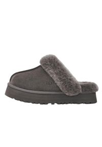 Ugg - Buty do chodzenia dla dorosłych UGG Disquette Slipper Charcoal. Kolor: szary. Sport: turystyka piesza