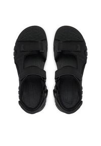 skechers - Skechers Sandały Strap River 205724/BBK Czarny. Kolor: czarny. Materiał: skóra #4
