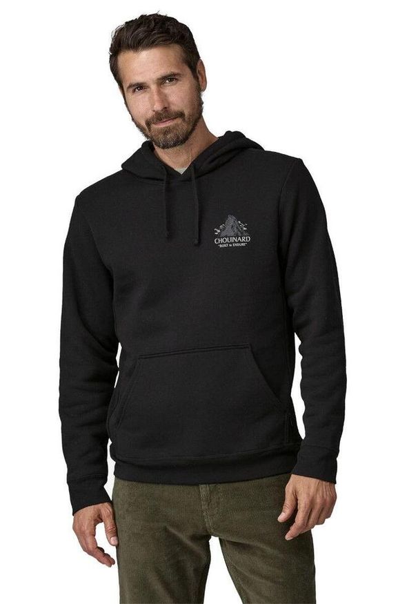Patagonia - Bluza z kapturem Chouinard Crest Uprisal Hoody. Typ kołnierza: kaptur. Kolor: czarny