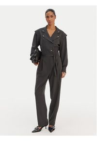 BOSS Kombinezon C_Darima 50552355 Szary Regular Fit. Kolor: szary. Materiał: wiskoza #4