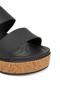Crocs Sandały Brooklyn Cork Low Wedge 211144 Czarny. Kolor: czarny #6