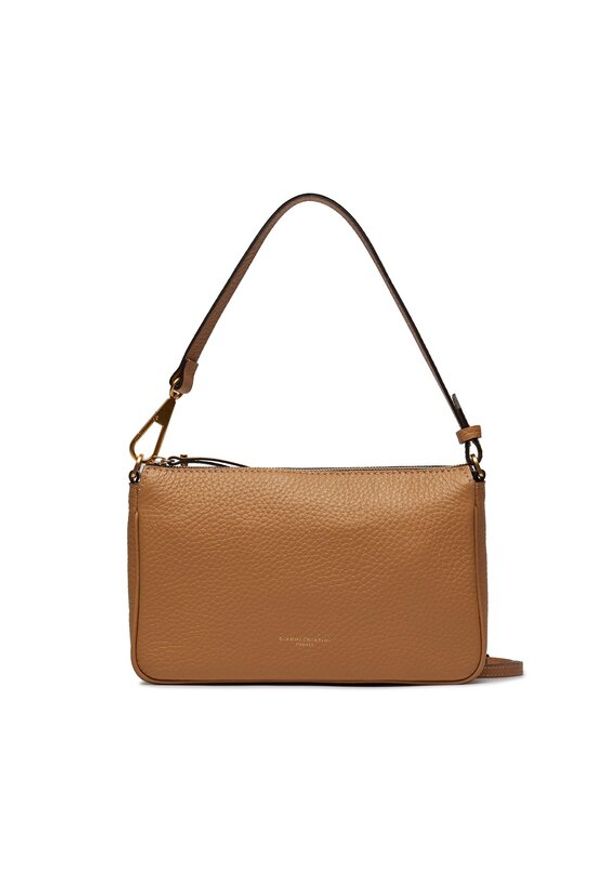 Gianni Chiarini Torebka Brooke BS 10911 TKL Brązowy. Kolor: brązowy. Materiał: skórzane