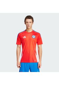 Adidas - Koszulka Chile 24 Home. Kolor: czerwony. Materiał: materiał #1