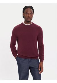 United Colors of Benetton - United Colors Of Benetton Sweter 1002U1G34 Fioletowy Regular Fit. Kolor: fioletowy. Materiał: wełna #1